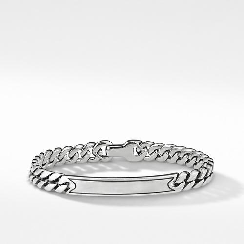The Chain Collection Micro Curb Chain ID Bracelet
