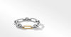 Lexington Chain Bracelet with 18K Yellow Gold