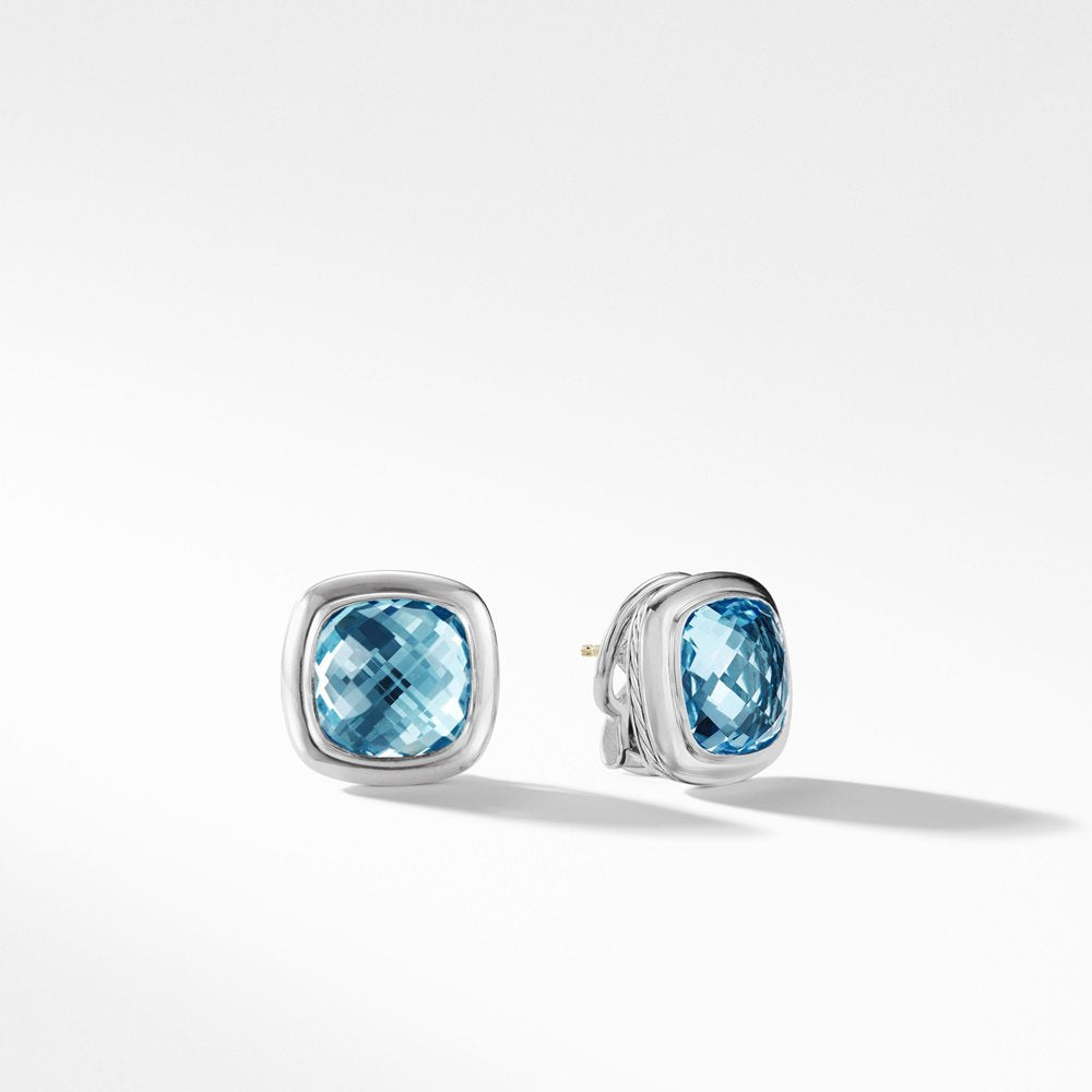 Albion® Stud Earrings in Blue Topaz