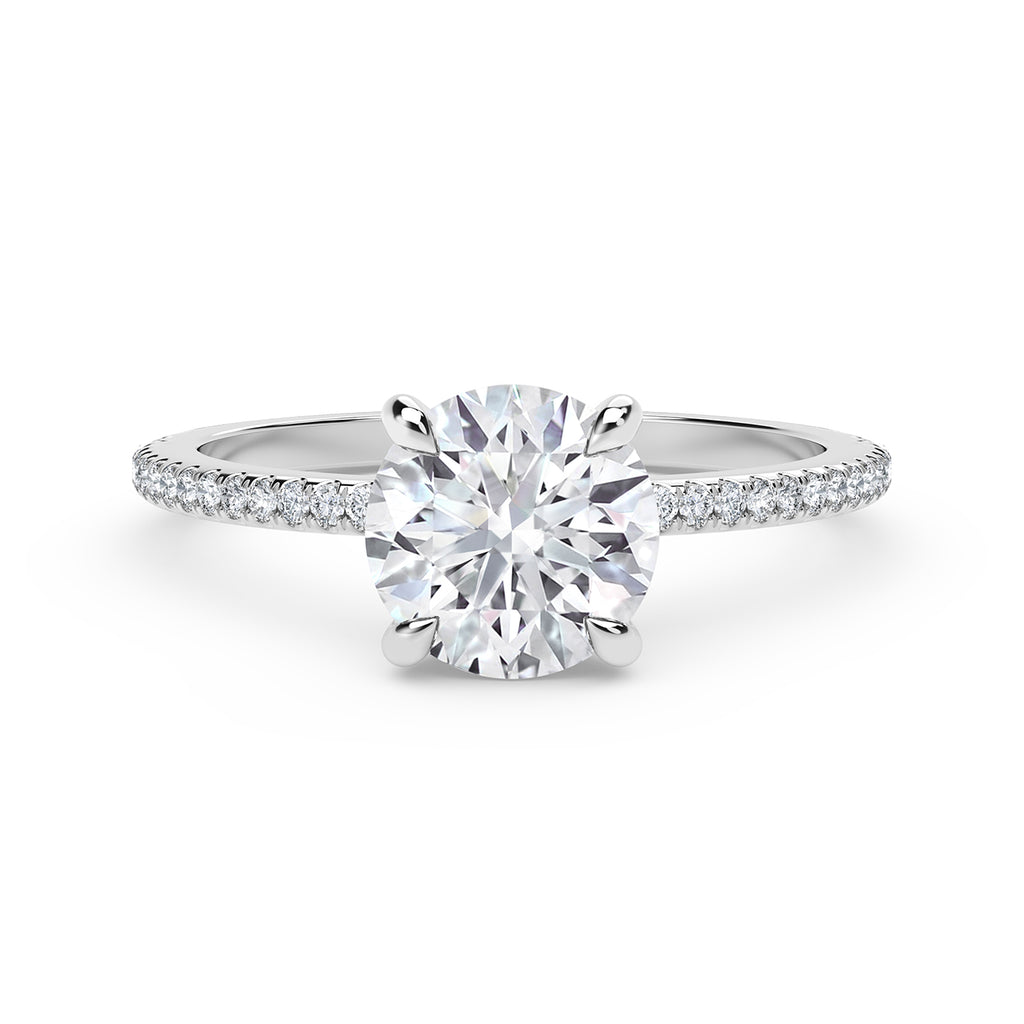 De Beers Forevermark .71ct Diamond Engagement Ring