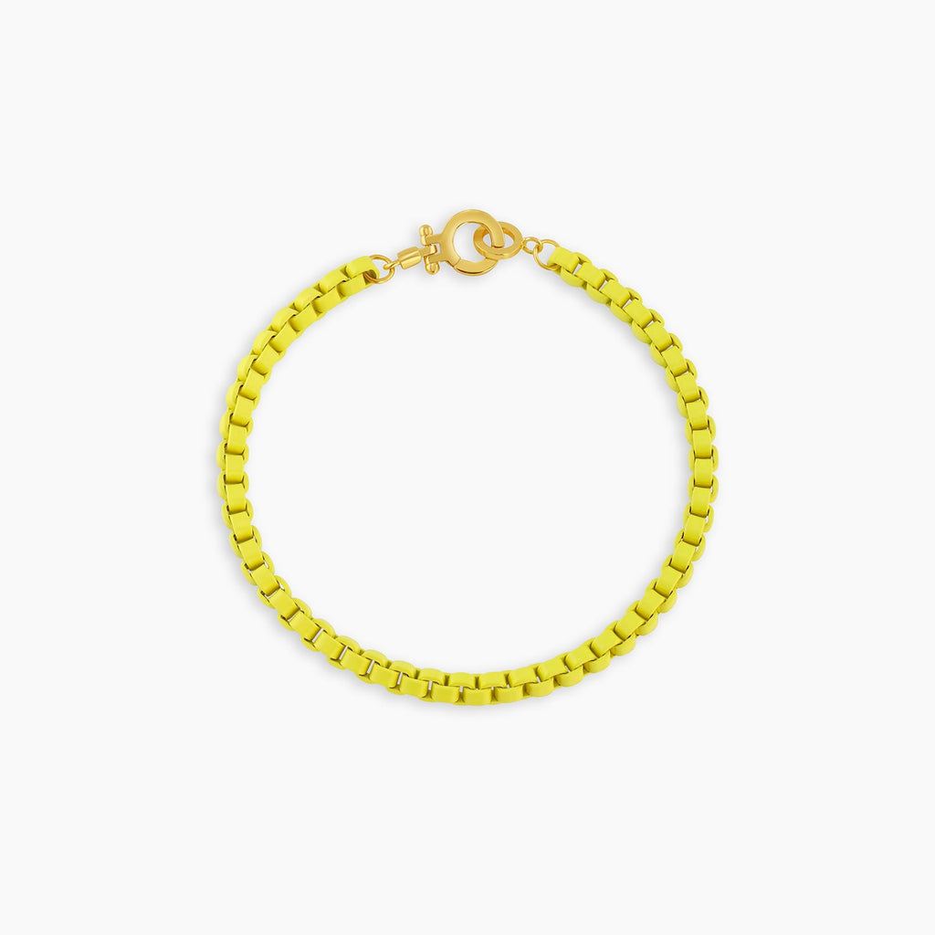 Soleil Bracelet - Neon Yellow