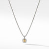 Petite Albion Pendant Necklace with 18K Gold Dome Diamonds