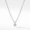 Petite Albion® Pendant Necklace with Morganite and Diamonds