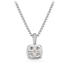 Petite Albion® Pendant Necklace with Morganite and Diamonds