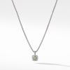Petite Albion® Pendant Necklace with Prasiolite and Diamonds