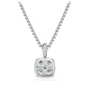 Petite Albion® Pendant Necklace with Prasiolite and Diamonds