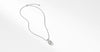 Petite Albion® Pendant Necklace with White Topaz and Diamonds