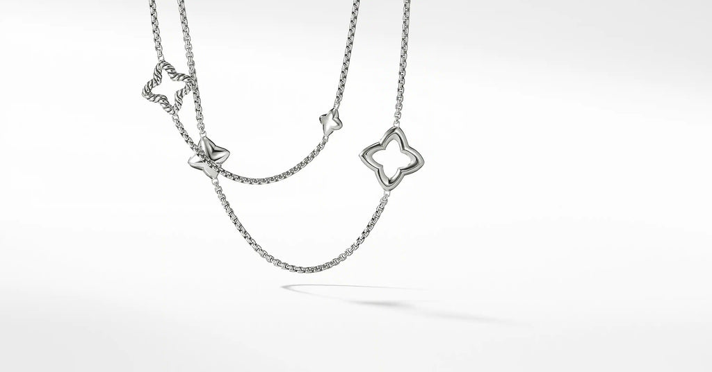 Quatrefoil Chain Necklace