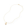 Solari Pendant Necklace with South Sea Golden Pearl and Diamonds in 18K Gold