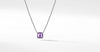Chatelaine® Pendant Necklace with Amethyst and Diamonds
