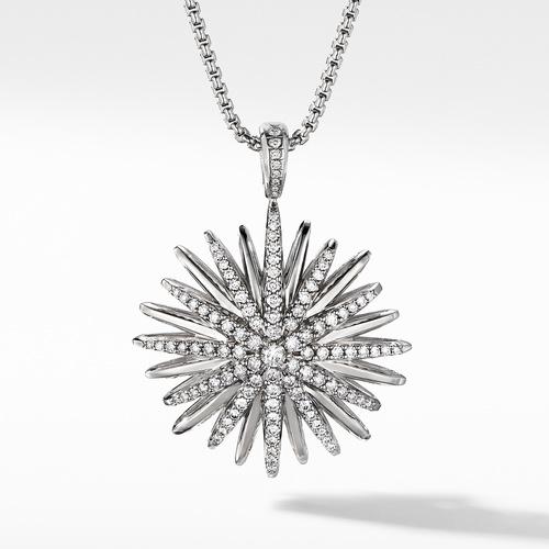Starburst Pendant with Diamonds