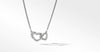 Cable Collectibles® Double Heart Necklace with Pavé Diamonds