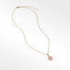 Cable Collectibles® Blush Enamel Charm Necklace with 18K Yellow Gold and Diamond