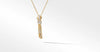Angelika™ Flair Pendant Necklace in 18K Yellow Gold with Pavé Diamonds