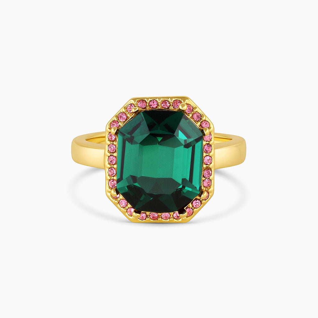 Lexi Octagon Cocktail Ring