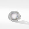 The Albion® Collection Ring with Rock Crystal and Diamonds