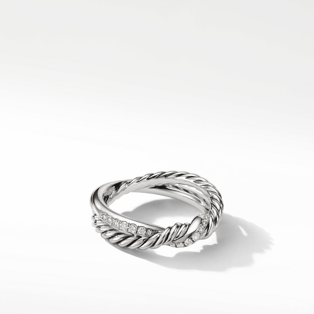 Continuance® Twist Ring with Diamonds