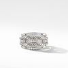 Tides Dome Ring with Diamonds
