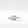 The Châtelaine® Collection Ring with Prasiolite and Diamonds