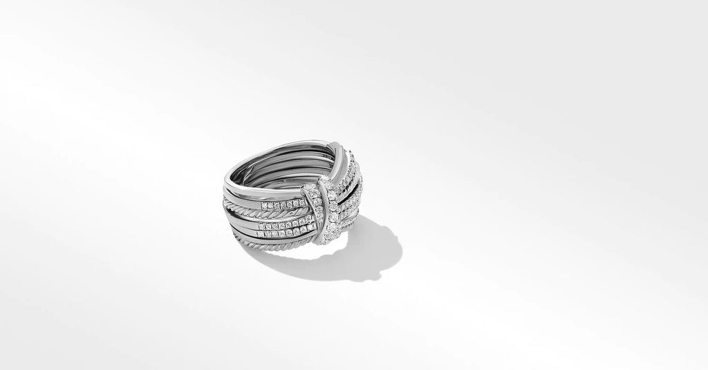 Angelika™ Ring with Pavé Diamonds