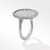 DY Elements® Ring in Sterling Silver with Pavé Diamonds