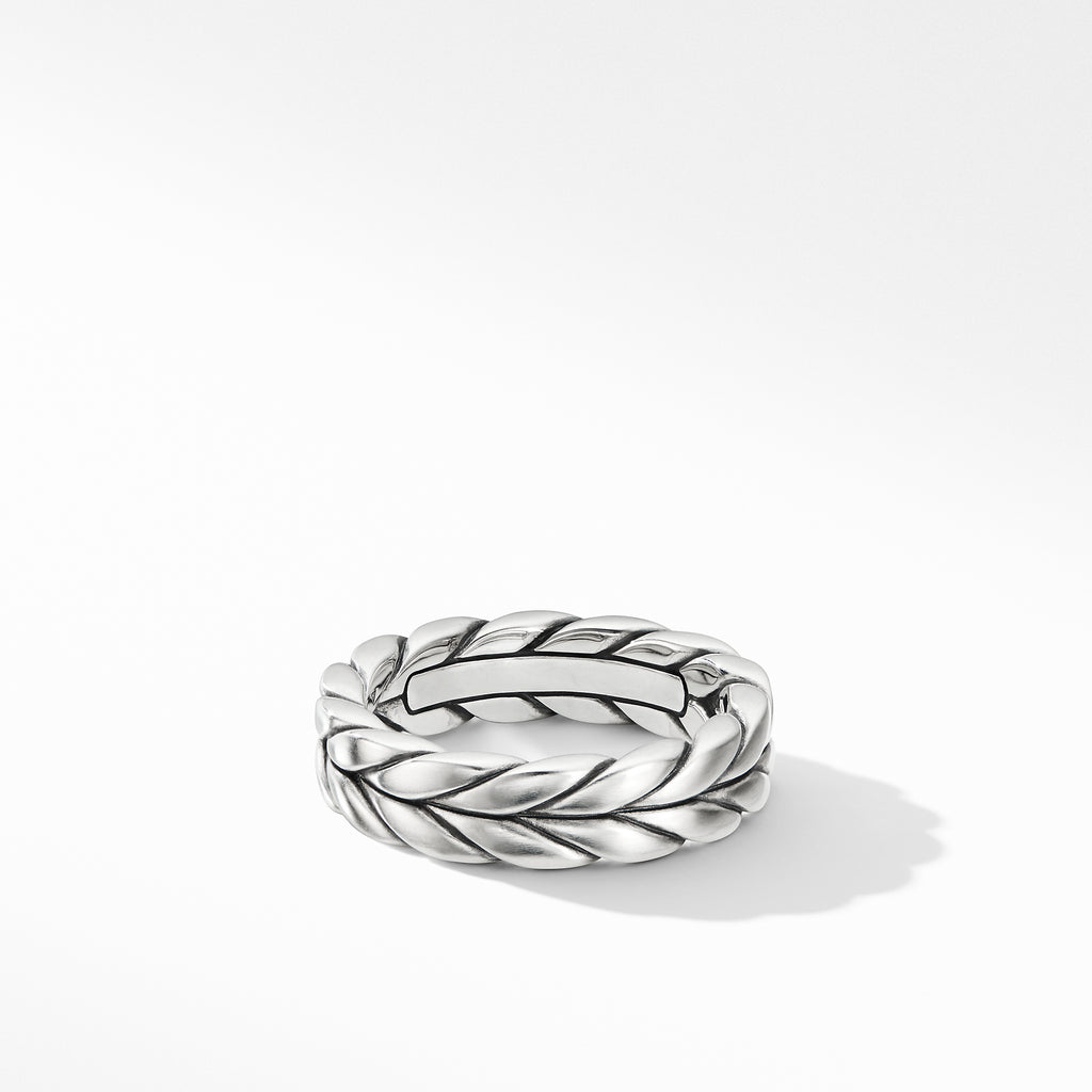 Chevron Woven Band Ring